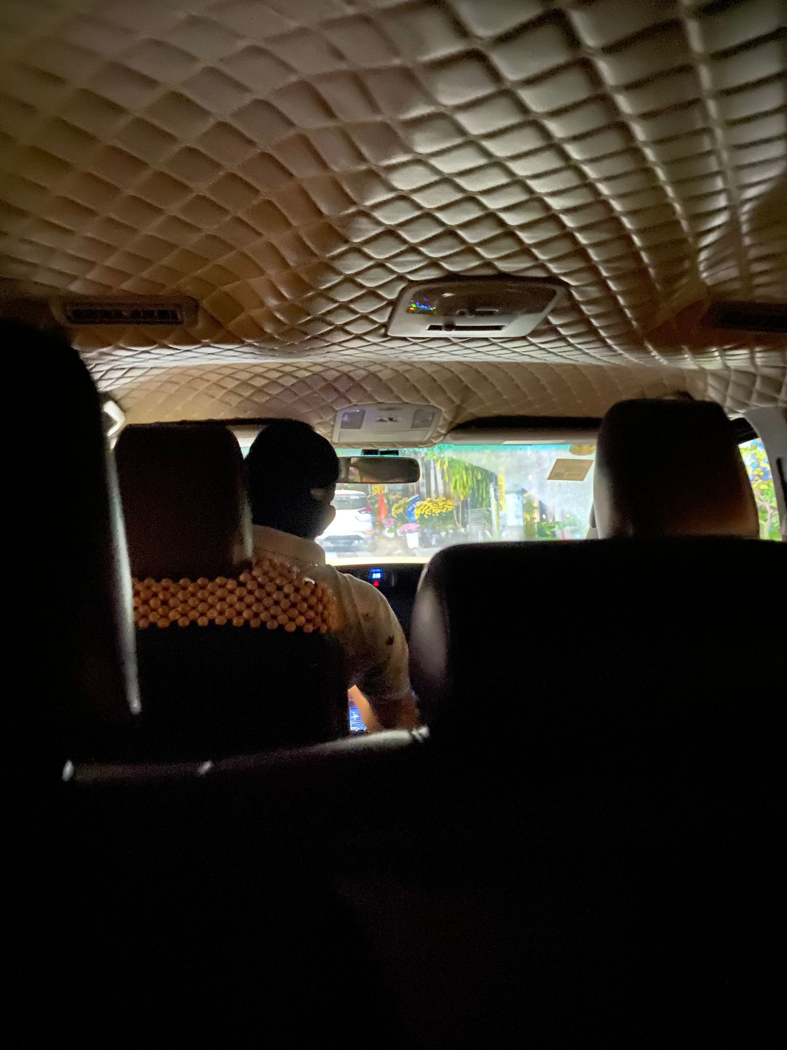 Travelers ready for the Moc Bai border crossing