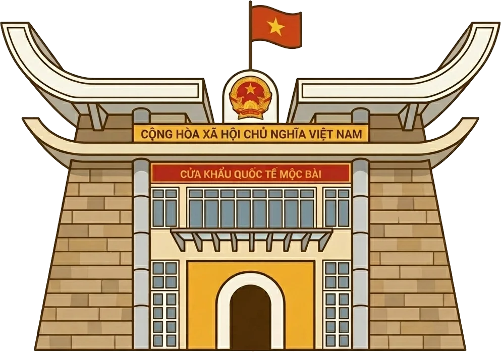 Mui Ne to Moc Bai route overview illustration